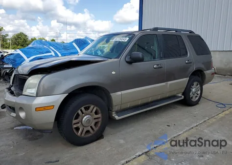 2005 Mercury Mountaineer из США, поврежденный, VIN 4M2ZU86W65UJ02127